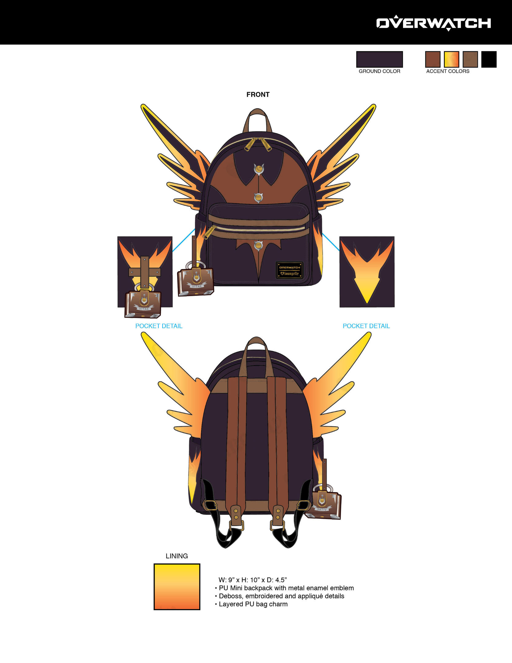 Witch Mercy Backpack Witch Mercy Backpack